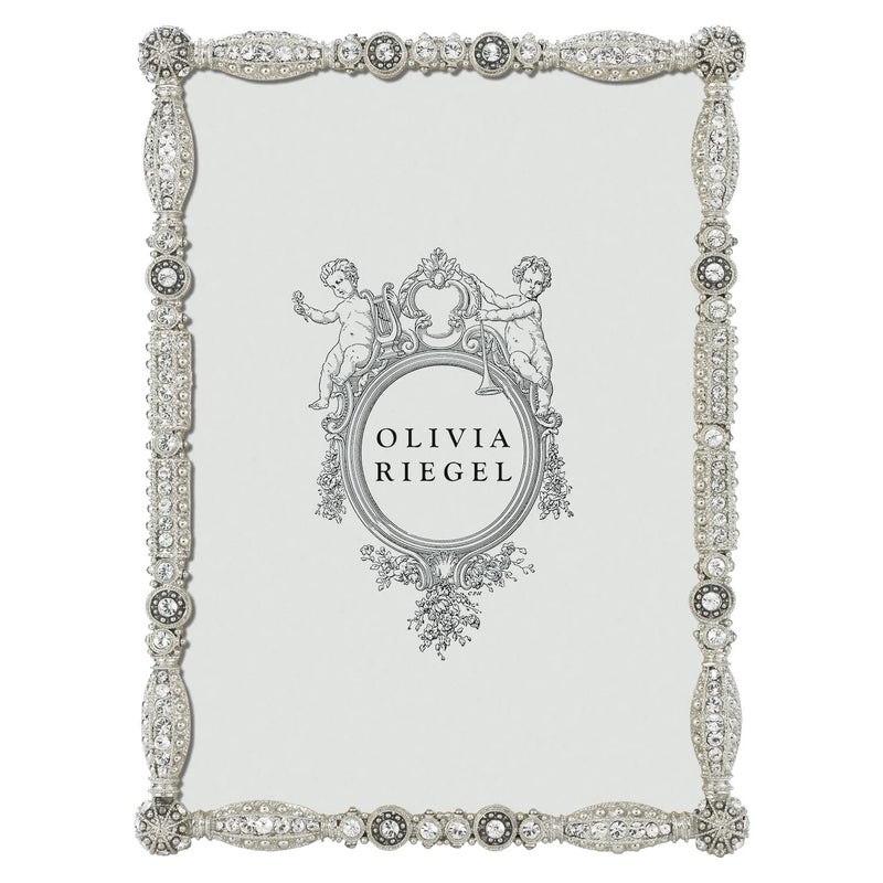 Olivia Riegel Silver Asbury 5" x 7" Frame - Image 1